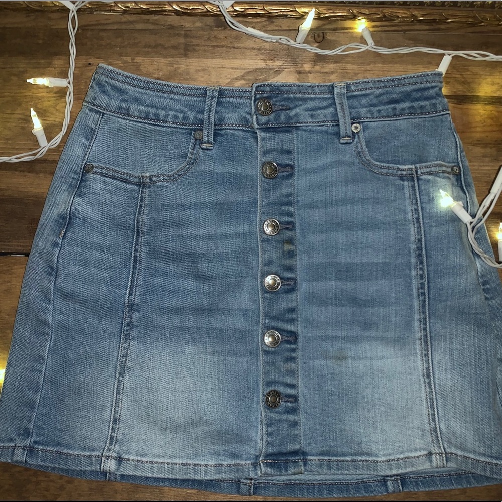 American Eagle Denim Pencil Skirt